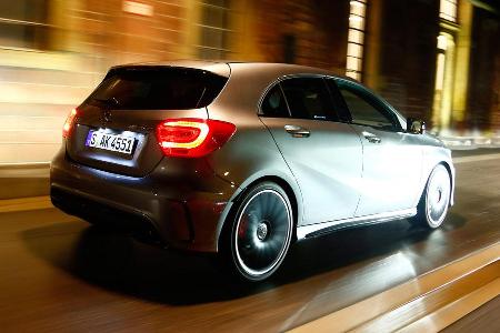 Mercedes A 45 AMG, Heckansicht