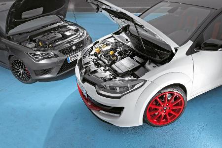 Renault Mgane R.S. Trophy-R, Seat Leon Cupra 280