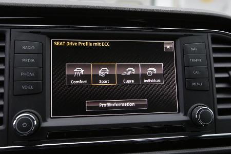 Seat Leon Cupra 280, Navi, Monitor
