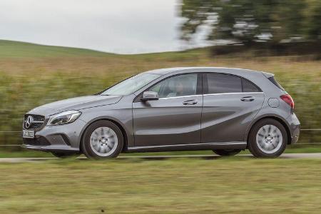 Mercedes A 180, Seitenansicht