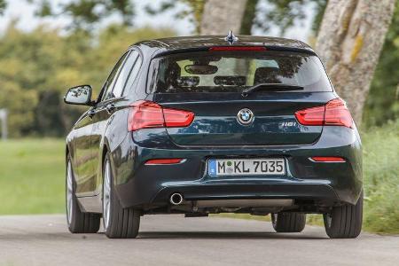 BMW 118i, Heckansicht