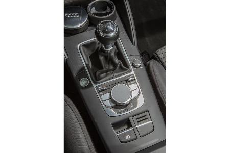 Audi A3 Sportback 1.4 TFSI COD, Schalthebel