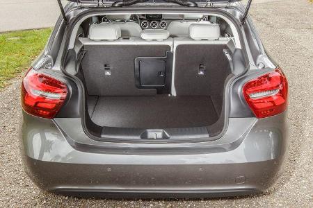 Mercedes A 180, Kofferraum