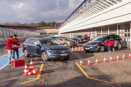 VW Passat Variant, Opel Insignia ST, Peugeot 508, Hyundai i40 Kombi