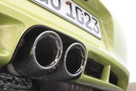 Porsche Cayman R, Detail, Auspuff