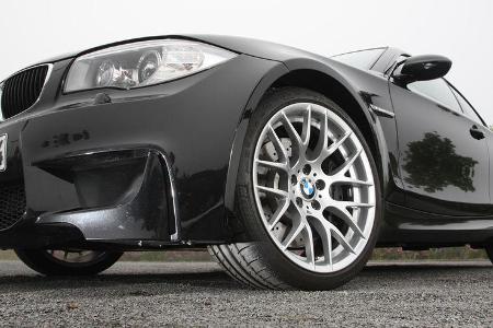 BMW Einser M Coupe, Detail, Alufelgen, vorne