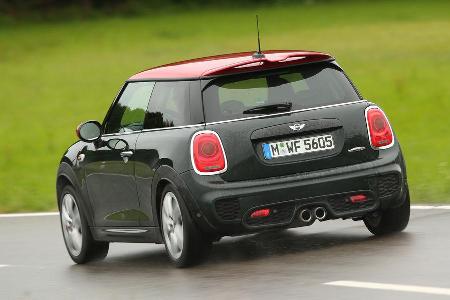 Mini JCW, Heckansicht