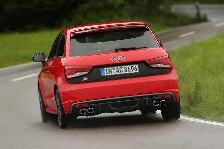 Audi S1, Heckansicht