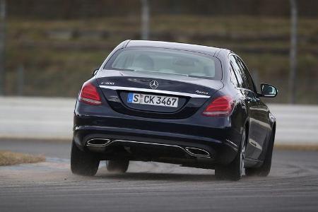 Mercedes C 400 4Matic, Heckansicht