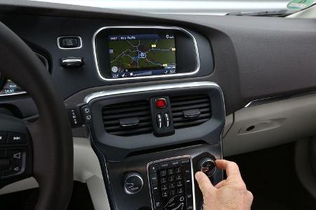 Volvo V40 Cross Country, Temperaturregler, Mittelkonsole