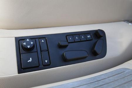 VW Phaeton V6 TDI, Sitzsteuerung