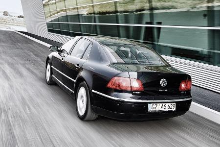 VW Phaeton V10 TDI Motion, Heckansicht VW Phaeton V10 TDI Motion, Heckansicht