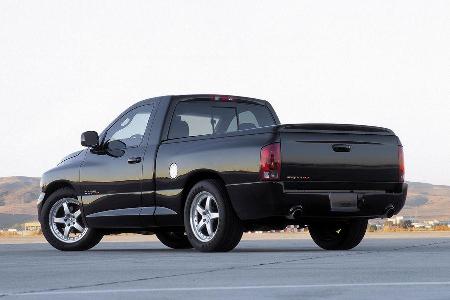 Der Dodge RAM SRT-10 war lange Zeit der schnellste Pickup der Welt.