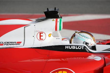 Sebastian Vettel - Ferrari - Formel 1-Test - Barcelona - 22. Februar 2016 Sebastian Vettel - Ferrari - Formel 1-Test - Barcelona - 22. Februar 2016