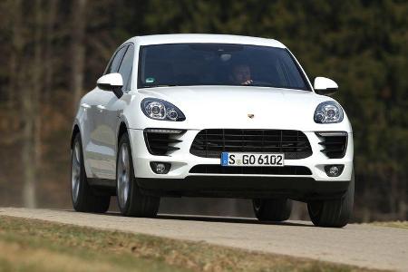 Porsche Macan S Diesel, Frontansicht