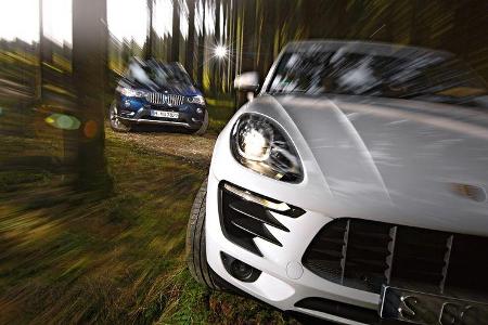 BMW X3 xDrive 35d, Porsche Macan S Diesel,