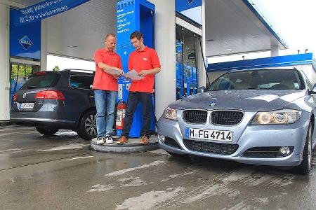 BMW 320d Touring, VW Passat 2.0 TDI Variant