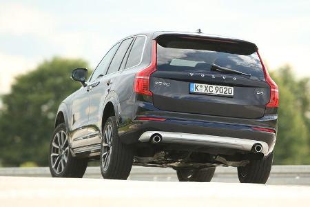 Volvo XC90 D5, Heckansicht