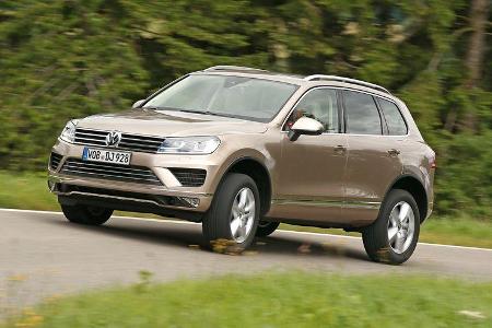 VW Touareg V6 TDI, Frontansicht
