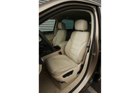 VW Touareg V6 TDI, Fahrersitz