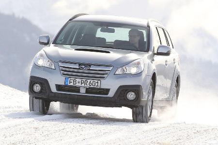 Subaru Outback 2.0D, Frontansicht