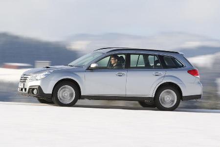 Subaru Outback 2.0D, Seitenansicht