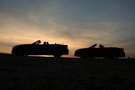 Audi S3 Cabrio, BMW M235i Cabrio, Seitenansicht