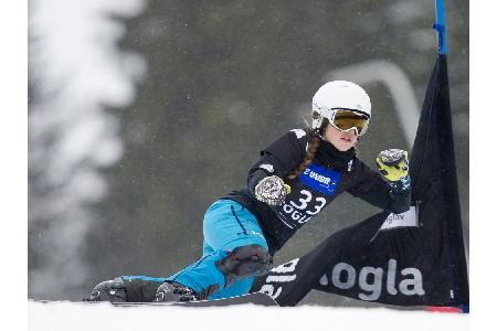 Snowboarderin Langenhorst völlig überraschend Zweite in Rogla