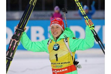 Biathlon: Dahlmeier erst am Samstag in Oberhof Biathlon: Dahlmeier erst am Samstag in Oberhof