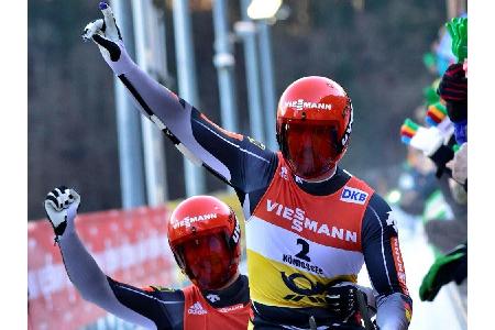 Rodeln: Wendl/Arlt holen EM-Titel auf ihrer Heimbahn am Königssee