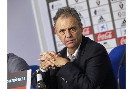Spanien: Osasuna feuert Trainer Caparrós nach nur zwei Monaten Spanien: Osasuna feuert Trainer Caparrós nach nur zwei Monaten