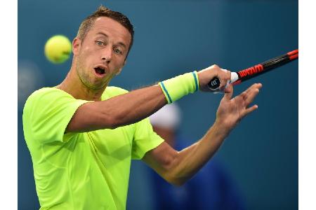 Kohlschreiber im Viertelfinale von Sydney, Aus für Mischa Zverev