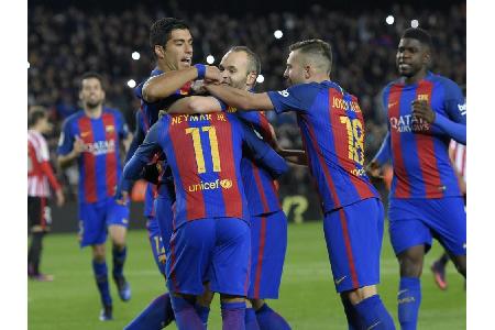 Barcelona erreicht Pokal-Viertelfinale mit Mühe