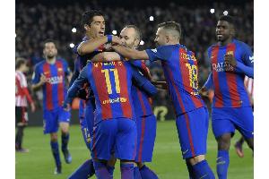 Barcelona erreicht Pokal-Viertelfinale mit Mühe