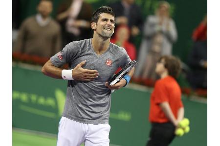 Doha: Djokovic gewinnt Gigantentreffen gegen Murray