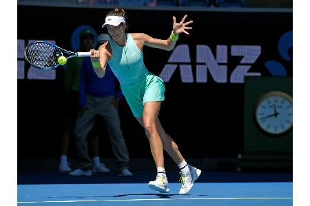 Muguruza marschiert ins Viertelfinale von Melbourne
