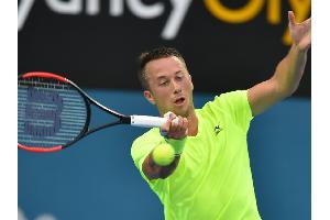 Tennis: Kohlschreiber und Brown erreichen Achtelfinals
