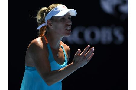 Geburtstagskind Kerber nach Sieg über Witthöft in dritter Runde Geburtstagskind Kerber nach Sieg über Witthöft in dritter Runde