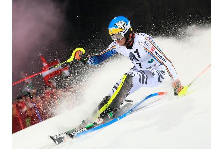 Slalom in Schladming: Neureuther nach erstem Lauf auf Rang acht