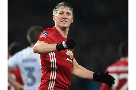 FA-Cup: Schweinsteiger glänzt bei Startelf-Comeback mit Fallrückzieher-Tor und Vorlage