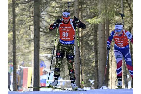 Biathlon: Horchler und Herrmann verpassen EM-Podest knapp