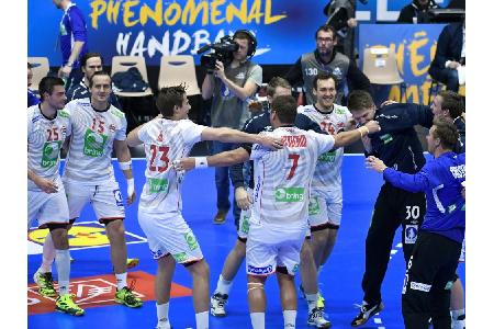 Norwegens Handballer erster WM-Viertelfinalist Norwegens Handballer erster WM-Viertelfinalist