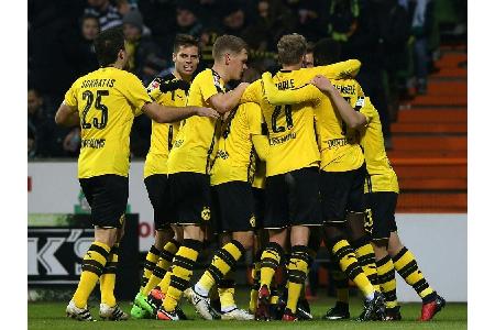 Wenig überzeugender BVB entführt drei Punkte aus Bremen Wenig überzeugender BVB entführt drei Punkte aus Bremen
