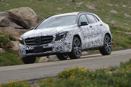 Erlkönig Mercedes GLA