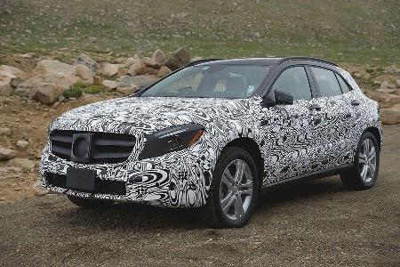 Erlkönig Mercedes GLA
