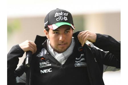 Mexikos Formel-1-Pilot Perez macht sich gegen Trumps Mauer-Pläne stark Mexikos Formel-1-Pilot Perez macht sich gegen Trumps Mauer-Pläne stark