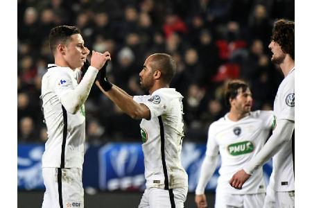 Zwei Draxler-Tore bei Pariser Achtelfinal-Einzug Zwei Draxler-Tore bei Pariser Achtelfinal-Einzug