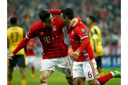 Entfesselte Bayern: Glanzvolles 5:1 gegen überfordertes Arsenal