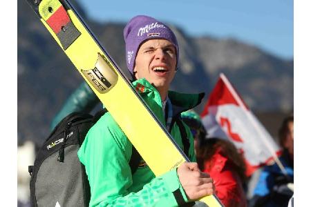 Skispringen: Wellinger bei WM-Generalprobe Zweiter hinter Kraft Skispringen: Wellinger bei WM-Generalprobe Zweiter hinter Kraft