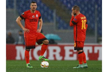 Pokal-Aus für Titelverteidiger Galatasaray und Podolski Pokal-Aus für Titelverteidiger Galatasaray und Podolski